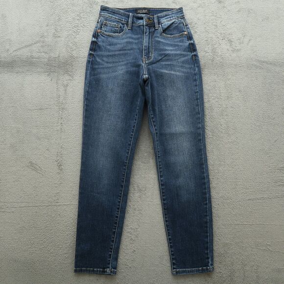 Judy Blue Jeans Junior's Size 1/25 High-Rise Slim Fit Skinny Denim 28" Inseam - Picture 1 of 16